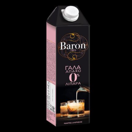 ΓΑΛΑ BARON PRO ΑΓΕΛ UHT 0% ΚΙΒ 12Χ1lt