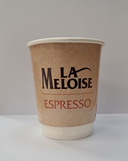 Ποτήρι χαρτ. LA MELOISE 8oz (κιβ48 xδεμ 18τεμ)