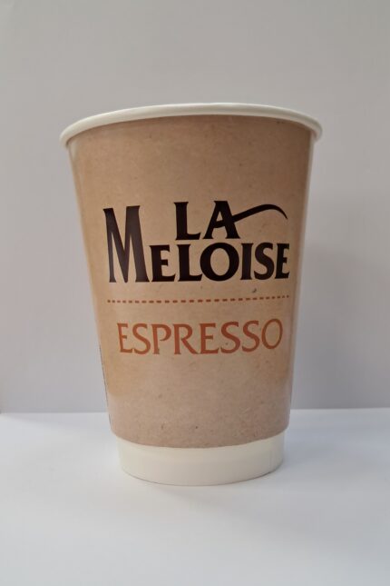 Ποτήρι χαρτ. LA MELOISE 12oz WIDE (κιβ28 x δεμ 25τεμ)