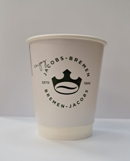 Ποτήρι χαρτ. JACOBS ESSENTIAL 8oz (κιβ20 xδεμ 25τεμ)