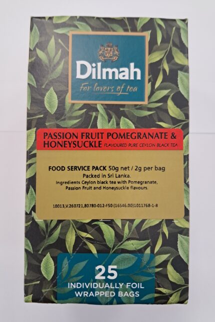 ΤΣΑΙ DILMAH PASSION FRUIT & POMEGRENATE 25TM (2GR)