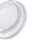 Καπάκι πλαστ ΛΕΥΚΟ Ηot 46/4oz 62PS (κιβ 10x100τεμ)