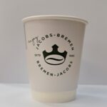 Ποτήρι χαρτ. JACOBS ESSENTIAL 8oz (κιβ20 xδεμ 25τεμ)