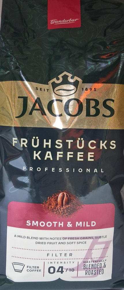 Καφές Φίλτρου JACOBS BREACOF RGR 1kg (κιβ 8τεμ)
