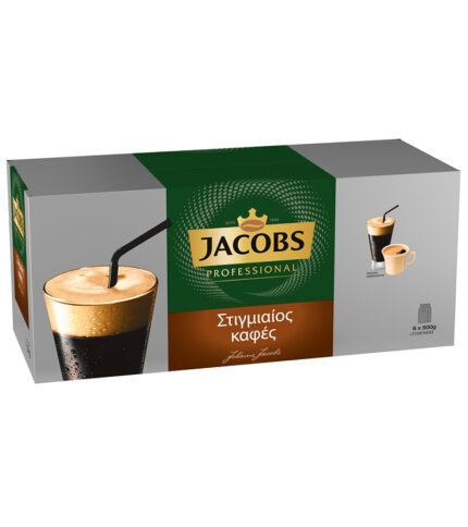 Στιγμιαίος καφές Jacobs 500gr (κιβ 8τεμ)